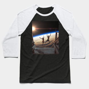 Throwing into Infinity Baseball T-Shirt